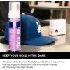 imageJason Markk Hat Cleaner Care Kit 2Piece Set ReadyToUse Foam Hat Cleaner ampamp Delicates Brush Ideal for Cap and Headwear Cleaning Safe for Cotton Wool Felt Corduroy Polyester 4oz7oz Hat RTU Cleaner