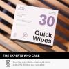 imageJason Markk PlantBased Quick Wipes Shoe Cleaner 30 Pack Individually Packed Sneaker Care Ideal for Footwear Safe for Leather Rubber Plastic and More