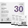 imageJason Markk PlantBased Quick Wipes Shoe Cleaner 30 Pack Individually Packed Sneaker Care Ideal for Footwear Safe for Leather Rubber Plastic and More