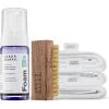 imageJason Markk Quick Clean Kit ampamp Microfiber Towel Bundle 5Piece Set ReadyToUse Foam ampamp Delicates Brush 3Pack of Towels Ideal for Footwear Safe for Leather Suede Nubuck Cotton Knits