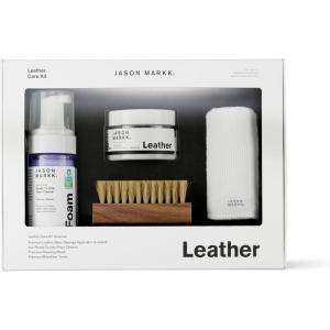imageJason Markk Leather Care Cleans ampamp Conditions Leather Shoe PolishLeather Care Kit