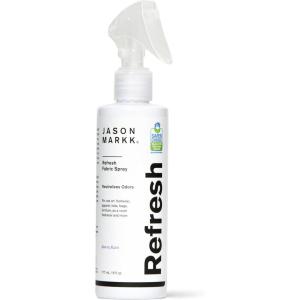 imageJason Markk Refresh Spray Shoe Deodorizer Odor Eliminator Sneaker Care Ideal for Footwear Hats Apparel Bags Furniture Room Freshener Sierra Rain Scent 6oz