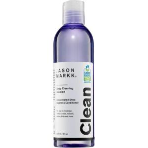 imageJason Markk Ultra Delicate Shoe ampamp Hat Cleaning Brush Soft Bristles Bamboo Wood8oz Sneaker Cleaner