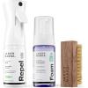 imageJason Markk Repel Spray amp Quick Clean Kit Shoe Cleaner ReadyToUse Foam with Delicates Brush Protect with Water amp Stain Repellent Spray NonAersol Ideal for Footwear Safe for Leather Suede Nub
